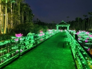 東南植物楽園は、2024年世界緑内障週間「ライトアップinグリーン運動」に賛同します。