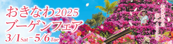 おきなわブーゲンフェア2025 3/1～5/6